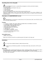 Preview for 14 page of Videotec MICRODEC485 Operating Instructions Manual