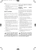 Preview for 7 page of Videotec MNVCAVTPSC 0604 Operating Instructions Manual