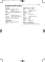 Preview for 8 page of Videotec MNVCAVTPSC 0604 Operating Instructions Manual