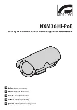 Preview for 1 page of Videotec NXM36 Instruction Manual