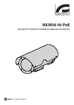 Preview for 3 page of Videotec NXM36 Instruction Manual