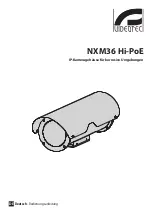 Preview for 33 page of Videotec NXM36 Instruction Manual