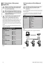 Предварительный просмотр 16 страницы Videotec NXPTZ DELUX Instruction Manual