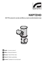 Videotec NXPTZHD Instruction Manual предпросмотр