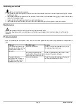 Preview for 24 page of Videotec PHT355P Operating Instructions Manual