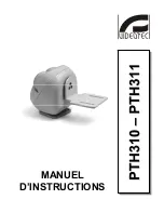 Preview for 27 page of Videotec PTH310 Operating Instructions Manual