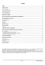 Preview for 3 page of Videotec RDDR433 Operating Instructions Manual