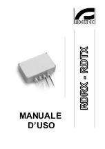 Preview for 2 page of Videotec RDRX2435 Operating Instructions Manual