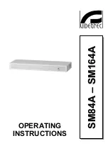 Предварительный просмотр 3 страницы Videotec SM164A Operating Instructions Manual