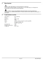 Preview for 36 page of Videotec SW164OSM Operating Instructions Manual