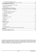 Preview for 105 page of Videotec SW164OSM Operating Instructions Manual