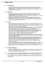 Preview for 133 page of Videotec SW164OSM Operating Instructions Manual