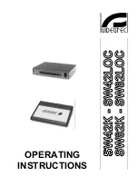 Предварительный просмотр 18 страницы Videotec SW42K Operating Instructions Manual