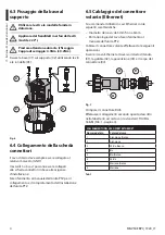 Предварительный просмотр 14 страницы Videotec UEBP4 Instruction Manual