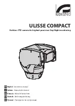 Предварительный просмотр 1 страницы Videotec ULISSE COMPACT Instruction Manual