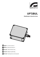 Videotec UPTJBUL Instruction Manual preview