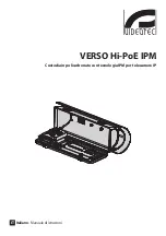 Предварительный просмотр 17 страницы Videotec VERSO Hi-PoE IPM Instruction Manual