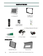 Preview for 4 page of Videotree Videospa VSPA19LCD-AE1B Instruction Manual