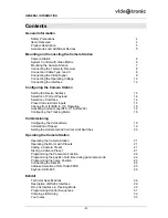 Предварительный просмотр 3 страницы videotronic SN-15AH PPHS Mounting And Operation Instructions