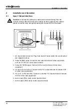 Preview for 10 page of videotronic TFT-1500 Installation And Operating Insctructions