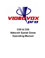 Videovox Pro C08 Operating Manual preview