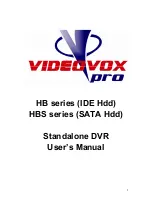 Videovox Pro HB 04 User Manual preview