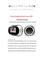 Videsur Peephole Viewer Camera DVR User Manual preview