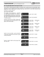 Preview for 8 page of Videx 11J/SP/DDA/2 Technical Manual