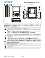 Preview for 12 page of Videx 2 Wire Manual