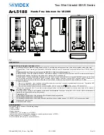 Preview for 16 page of Videx 2 Wire Manual