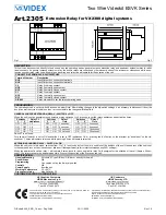 Preview for 24 page of Videx 2 Wire Manual