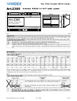 Preview for 25 page of Videx 2 Wire Manual