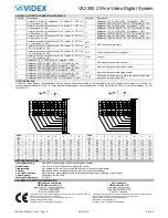 Предварительный просмотр 10 страницы Videx 2301N Kristallo Series User Manual