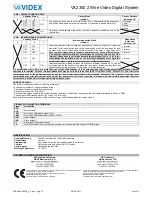 Предварительный просмотр 13 страницы Videx 2301N Kristallo Series User Manual