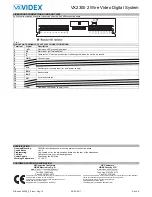 Предварительный просмотр 16 страницы Videx 2301N Kristallo Series User Manual