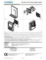 Предварительный просмотр 20 страницы Videx 2301N Kristallo Series User Manual