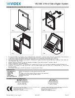 Предварительный просмотр 24 страницы Videx 2301N Kristallo Series User Manual