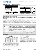 Предварительный просмотр 33 страницы Videx 2301N Kristallo Series User Manual