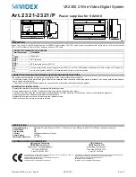 Предварительный просмотр 38 страницы Videx 2301N Kristallo Series User Manual