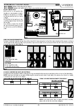 Предварительный просмотр 12 страницы Videx 2321 Kristallo Series Installation Handbook