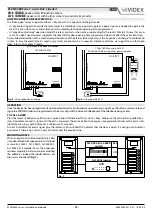 Предварительный просмотр 13 страницы Videx 2321 Kristallo Series Installation Handbook