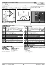 Предварительный просмотр 16 страницы Videx 2321 Kristallo Series Installation Handbook