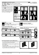 Предварительный просмотр 31 страницы Videx 2321 Kristallo Series Installation Handbook