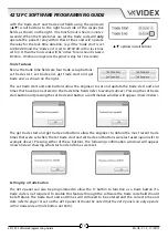 Предварительный просмотр 10 страницы Videx 4212 Series Programming Manual