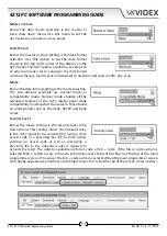 Предварительный просмотр 12 страницы Videx 4212 Series Programming Manual