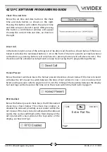 Предварительный просмотр 14 страницы Videx 4212 Series Programming Manual