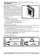 Предварительный просмотр 10 страницы Videx 6256 Installation Handbook