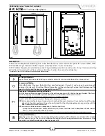 Предварительный просмотр 15 страницы Videx 6256 Installation Handbook