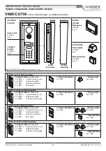 Предварительный просмотр 4 страницы Videx 6758 Installation Handbook