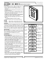 Предварительный просмотр 7 страницы Videx 8KC/3011 User Manual